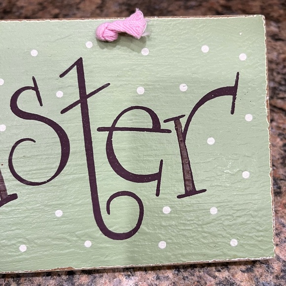 Hanging Easter Sign - Picture 3 of 4